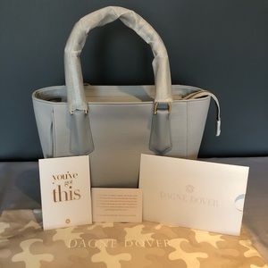Brand new Dagne Dover The Mini Tote Cement Gray